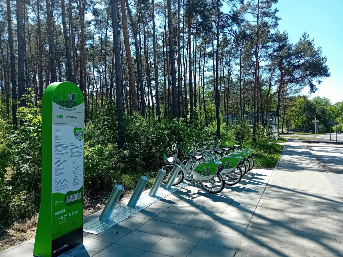 Józefowski Rower Miejski – czyli moje pierwsze spotkanie z bike – sharingiem