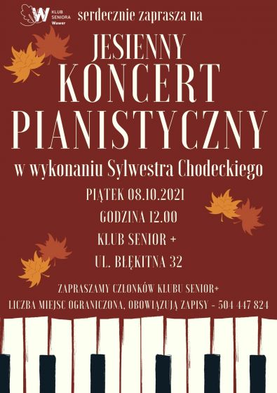 Jesienny Koncert Pianistyczny