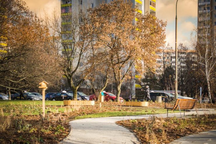 Nowy park kieszonkowy na Gocławiu