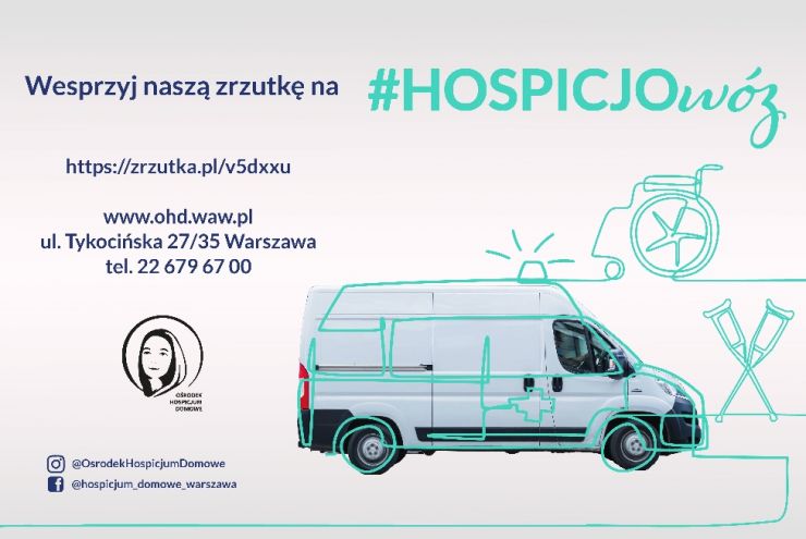 Akcja „#Hospicjowóz – sprawczy samochód dostawczy”