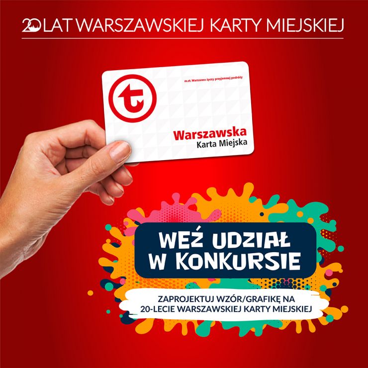 Konkurs na zaprojektowanie Warszawskiej Karty Miejskiej