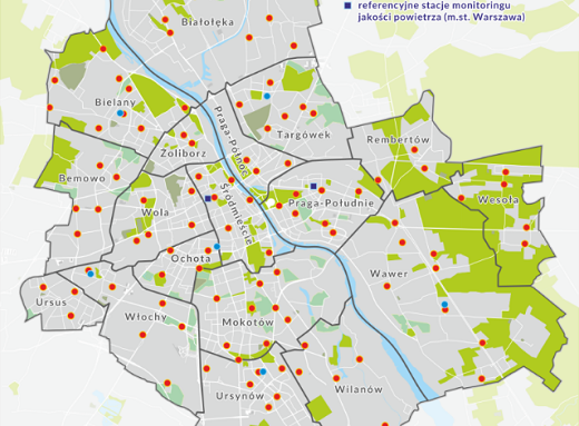 Warszawa rozbudowuje kompleksowy system monitoringu jakości powietrza