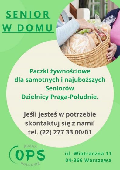 Pomoc dla starszych mieszkańców dzielnicy Praga-Południe